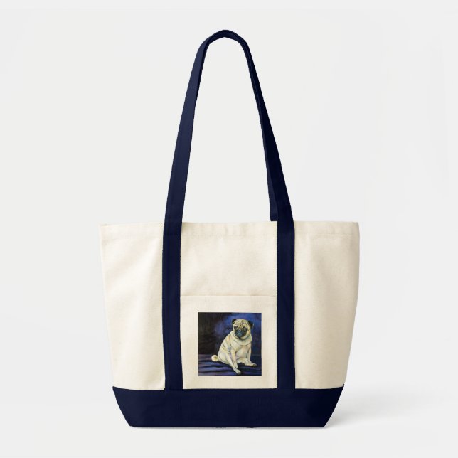 Mops Tote Bag Tragetasche (Vorne)