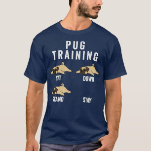 Mops-Trainingshund T-Shirt
