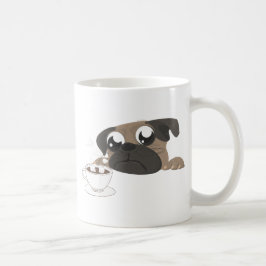 Mops und Kaffee Kaffeetasse