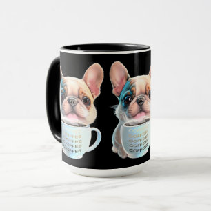 Mops- und Kaffeehausliebhaber Tasse