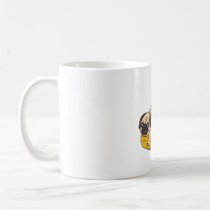 Mops und Tempura Kaffeetasse