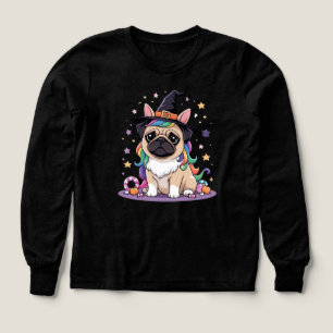 Mops Unicorn - Magischer Hund Fantasie T - Shirt D