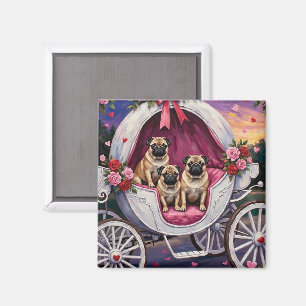 Mops Valentinstag Magnet