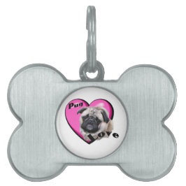 Mops Valentinstag Tiermarke