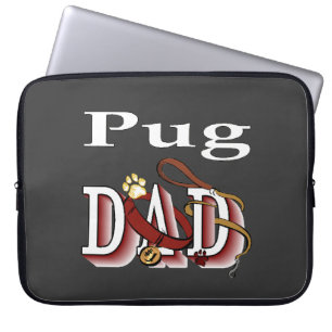 Mops Vater Geschenke Laptopschutzhülle