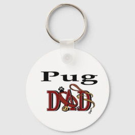 Mops Vater Geschenke Schlüsselanhänger