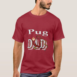 Mops Vater Geschenke T-Shirt