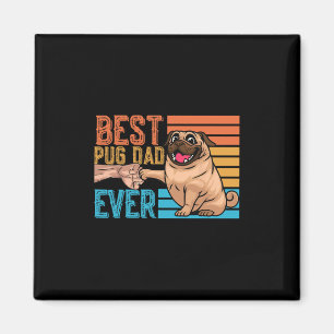 Mops-Vater jemals Vatertag Daddy Papa Mops Magnet