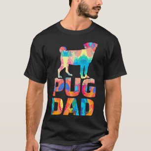 Mops-Vater-Malerei T-Shirt