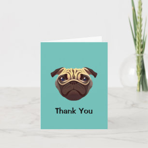 Mops Vielen Dank Einladung