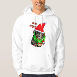 Mops Weihnachtsgeschenke Hoodie