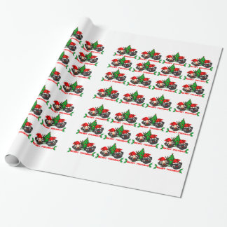 Mops-Weihnachtsverpackungs-Papier Geschenkpapier