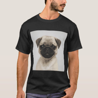 Mops-Welpe - Bunt T-Shirt