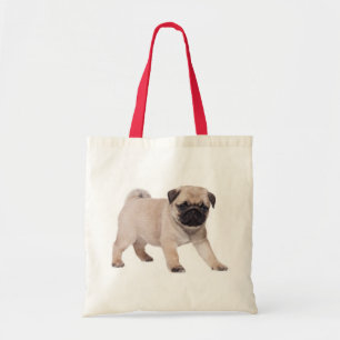 Mops Welpe DogCanvas Tote Beutel Tragetasche