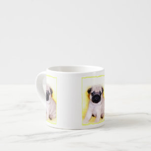 Mops-Welpe Espressotasse