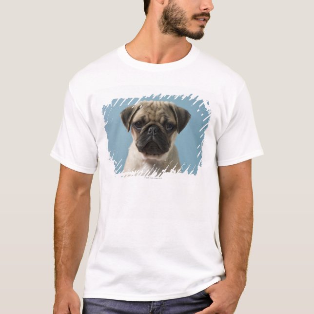 Mops-Welpe T-Shirt (Vorderseite)