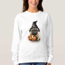 Mops Welppy Halloween Sweatshirt