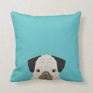 Mops werfen Kissen anpassbare Mops Geschenke Hunde