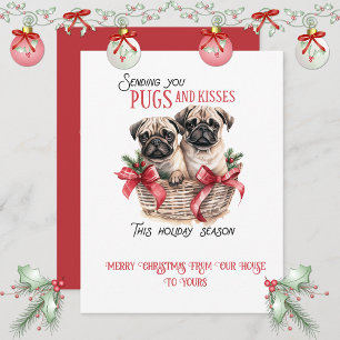 Mops Whimsical Weihnachten