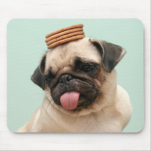 Mops Will Leckereien Mousepad