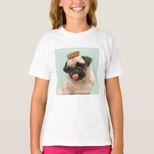 Mops Will Leckereien T-Shirt