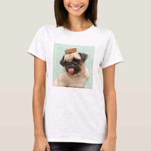 Mops Will Leckereien T-Shirt