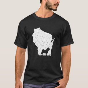 Mops Wisconsin Dog T-Shirt
