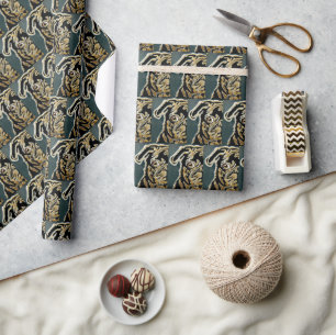 Mops Wrapping Paper Geschenkpapier