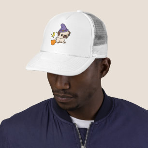 Mops-Zauberer-LKW-Fahrerhut Truckerkappe