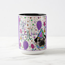 MOPS ZWEIFARBIGE TASSE