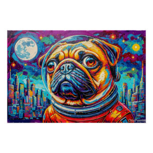 MOPSASTRONAUT - KOMMT NACH HAUSE 16 POSTER