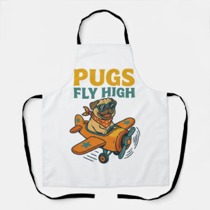 Möpse fliegen hoch schürze