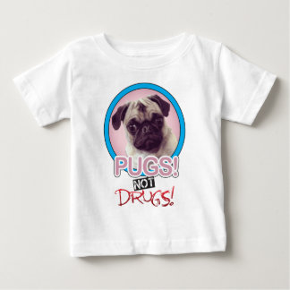 Möpse nicht drugs.png baby t-shirt