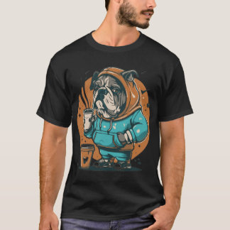 Möpse und Kaffee Klassiker T-Shirt