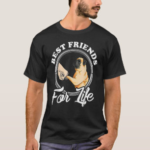 Möpsen der besten Freunde für Vater Jungen Tier T-Shirt