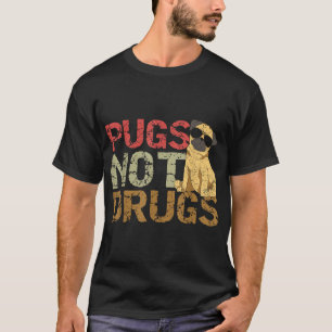 Möpsen Nicht Drogen Funny Mops Hund Lover Geschenk T-Shirt