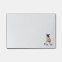 Möpsen Regel Welpen Hund Post IT Sticknotizen
