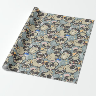 Möpsen-Wrapper Geschenkpapier