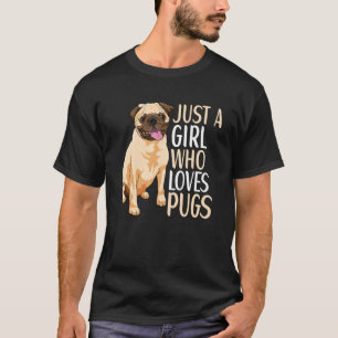 Mopshund-Bekleidung Für Mopshund-Besitzer Mädchen  T-Shirt