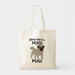 Mopsie Gib Mir Einen Knuddel Lustiger Mops Tragetasche