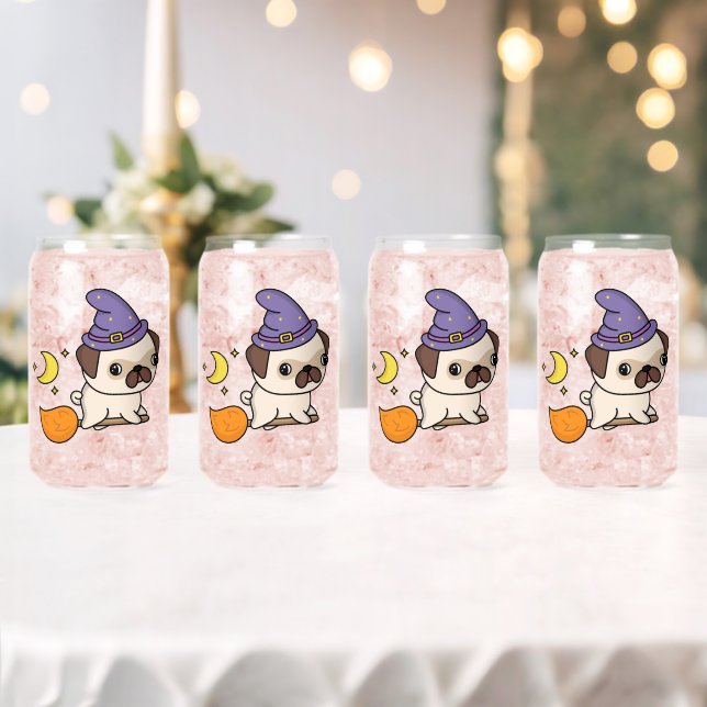 Mopsige Hexenbrille Dosenglas (Insitu (Hochzeit))