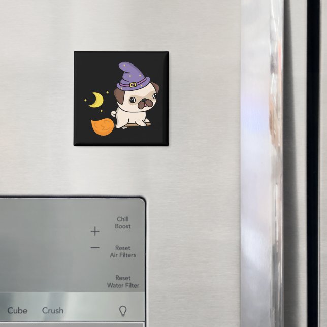 Mopsige Hexenmagnet Magnet (In Situ (Kühlschrank))