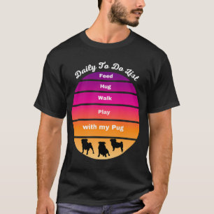 Mopskoga der Liebe T-Shirt