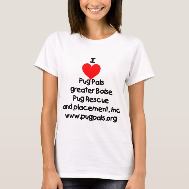 Mopskumpelt-shirt T-Shirt (Vorderseite)