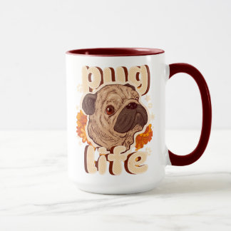 Mopsleben für Mopsliebhaber Tasse