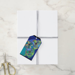 Mopsumbauten Geschenkanhänger