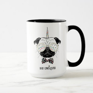 MopsUnicorn ist einzigartig Tasse