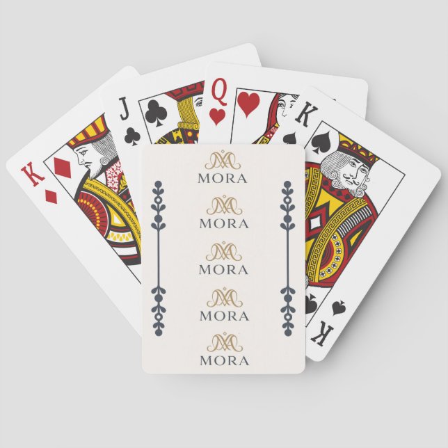 MORA Ritual Poker Cards  Spielkarten (Rückseite)
