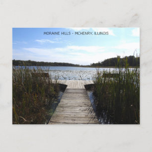Moraine Hills, McHenry Illinois Postkarte