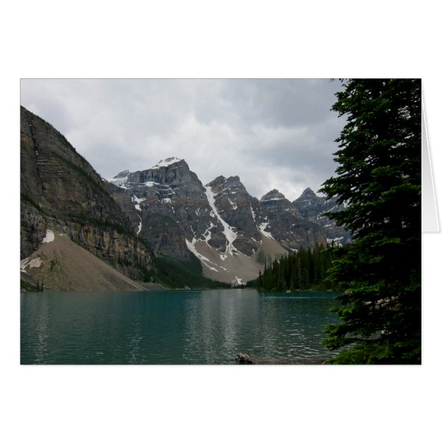 Moraine Lake Alberta Kanada (Vorderseite (Horizontal))